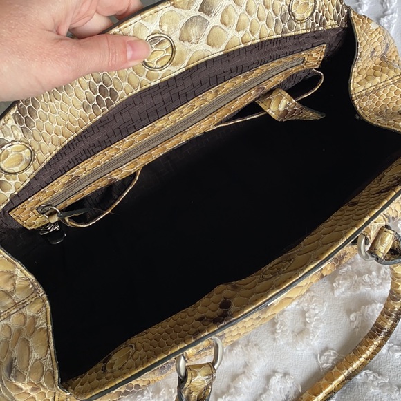 Vintage Cole Haan "Snakeskin" handbag - Picture 12 of 14